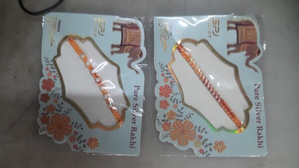 Fancy Rakhi Multicolor Set Of 2