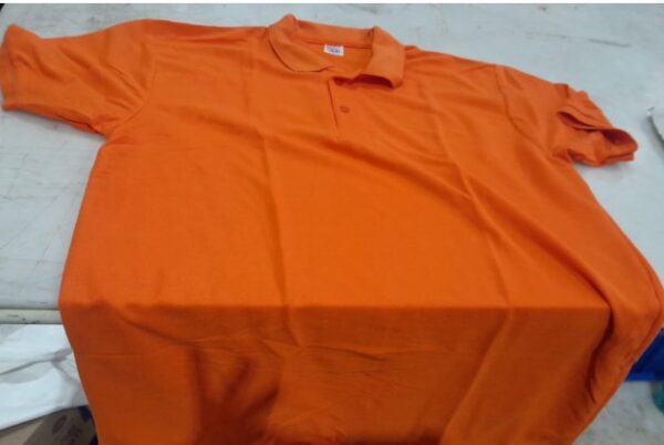 Mens T Shirt Size 44 Orange