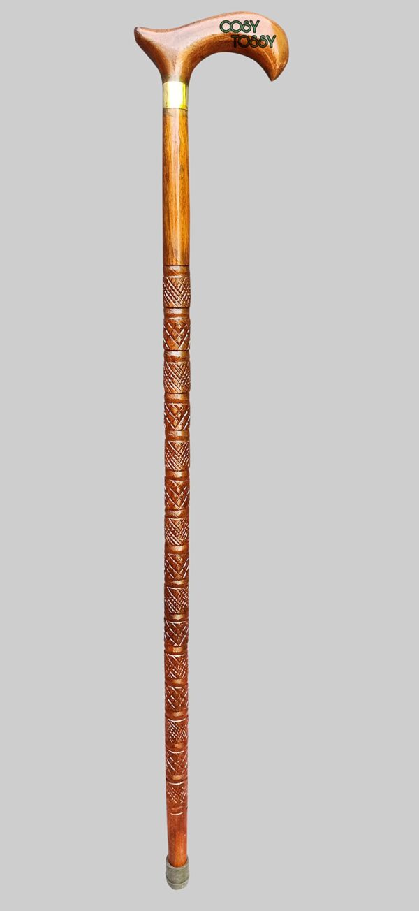 Wooden Walking Stick Old Age Men