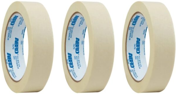 Abro Single Sided Handheld Manual Masking Tape Roll Pack Of 6