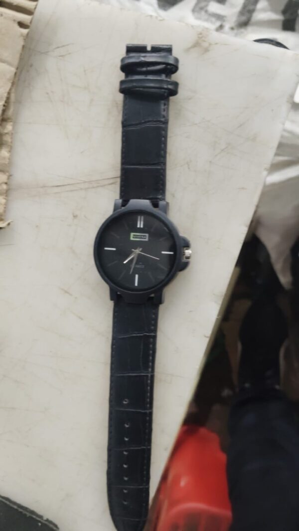 Men Watch Black Color