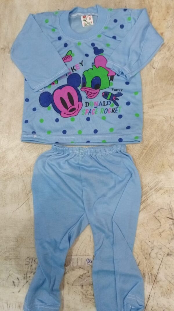 Dress Set For Kid Girl Sky Blue Size 26