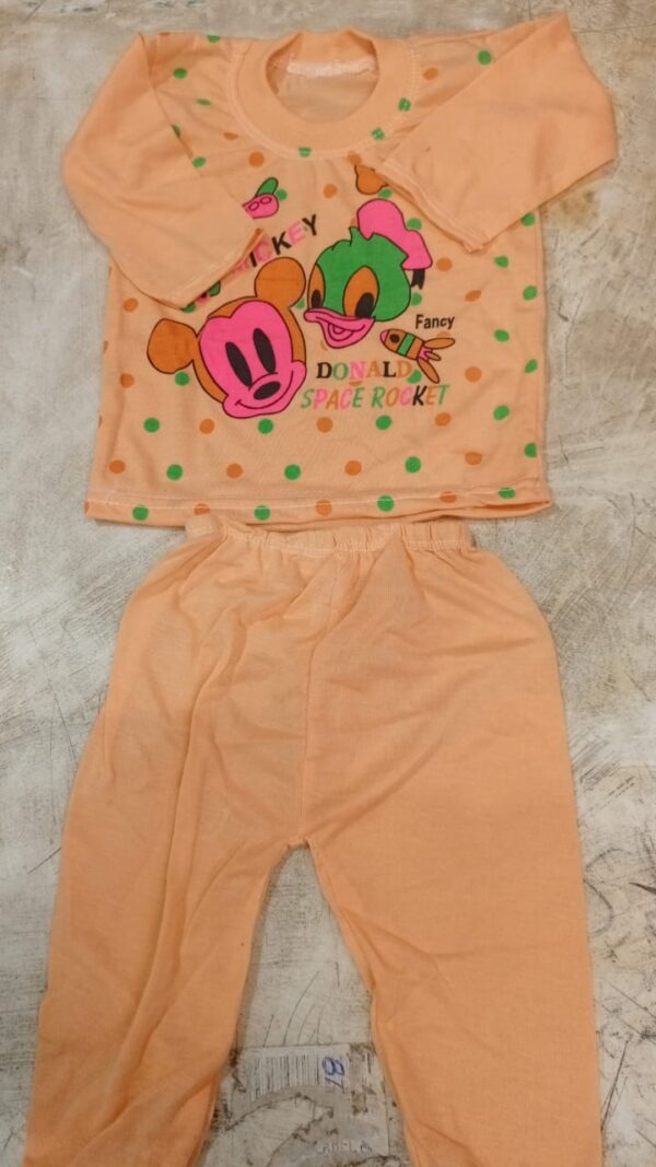 Dress Set For Kid Girl Orange Size 26