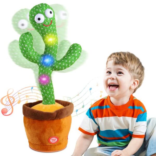 Sonpal Musical Dancing Talking Sonpal Green Cactus Toy