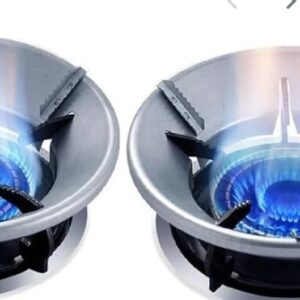 Gas Saver Burner Stand Silver Pack Of 2