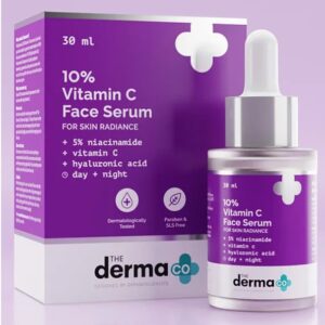 The Derma Co 10 Percent Vitamin C Face Serum 30 Ml For Skin Radiance
