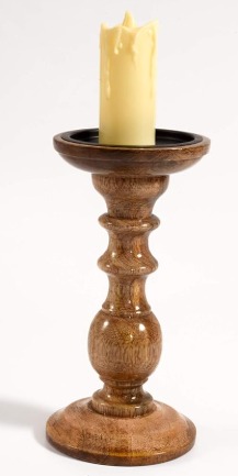 Wooden Showpiece Candle Holder Beautiful Cut Work For Candle Light