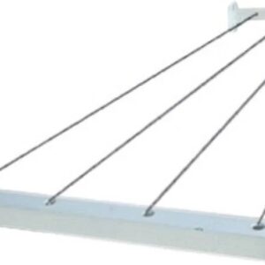 Fixed Angle Bracket With Rope To Hang Wet Clothes