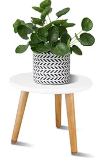 Plant Stand Table White Color