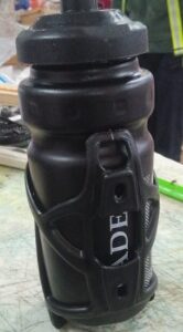 Bicycle Water Bottle Cycle Sipper With Stand Black
