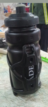 Bicycle Water Bottle Cycle Sipper With Stand Black