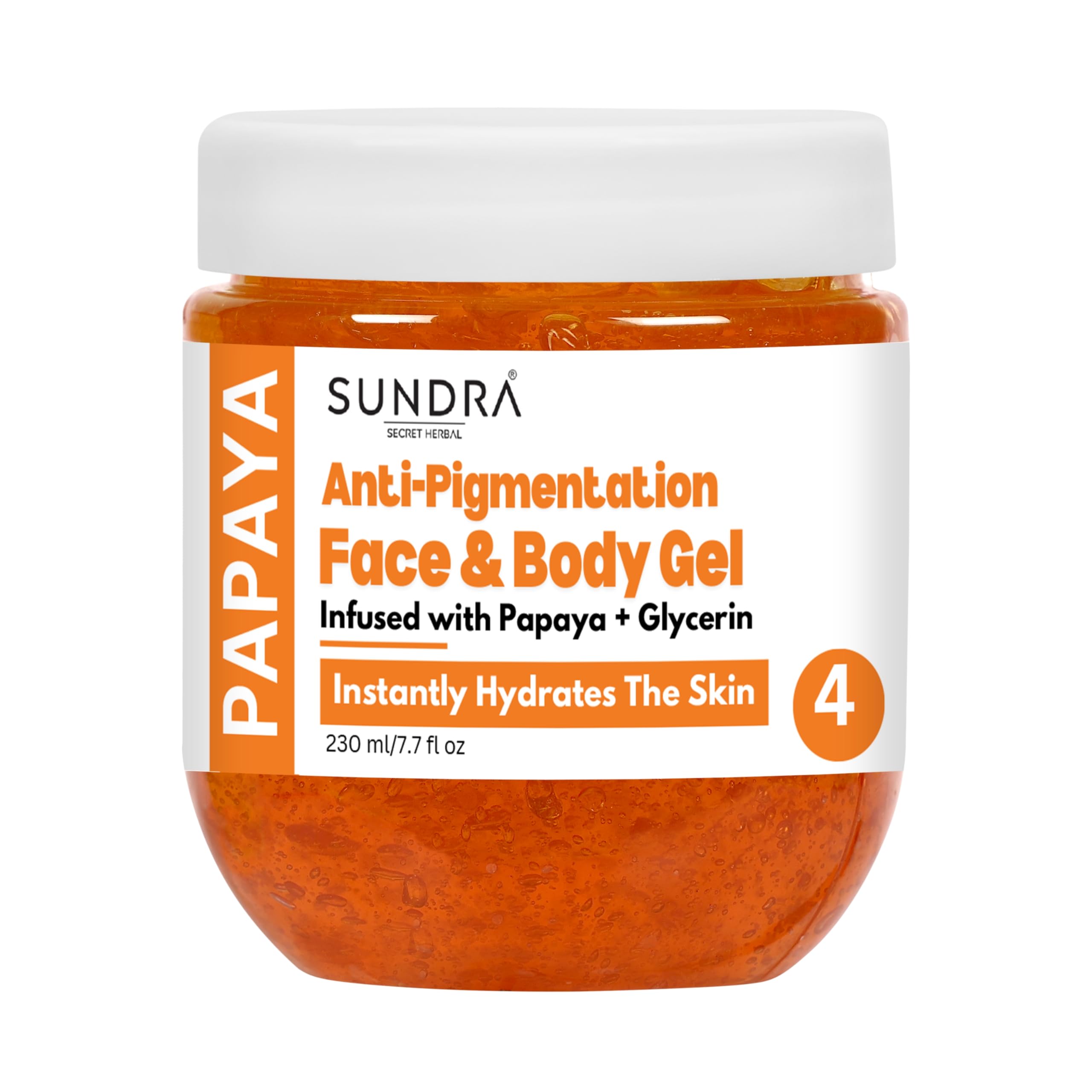 Sundra Secret Herbal Papaya Facial Kit AntiPigmentation 230 Ml