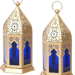 Bwo Beautiful Home Decorative Lantern Lamp Candle Holder Hanging Lantern Tealight Holder Pack Of 2