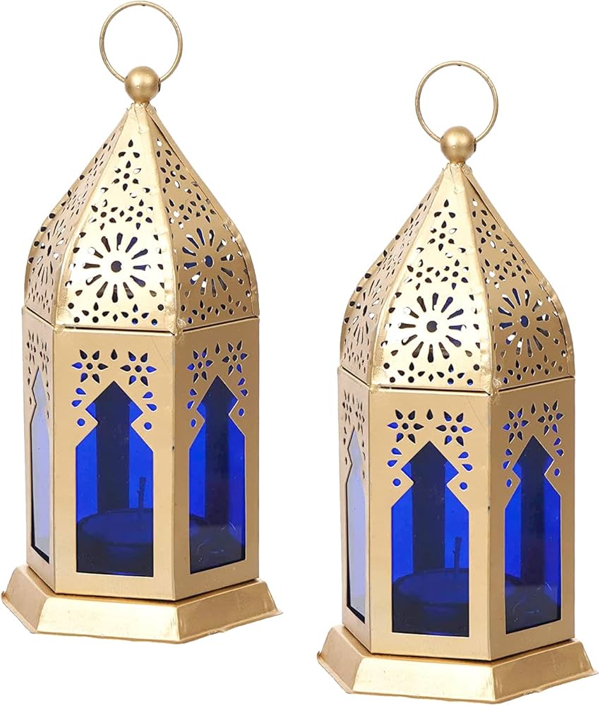 Bwo Beautiful Home Decorative Lantern Lamp Candle Holder Hanging Lantern Tealight Holder Pack Of 2