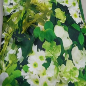 Green Color Curtain 5 Ft