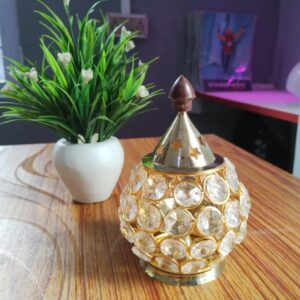 Crystal Matki For Home Decor