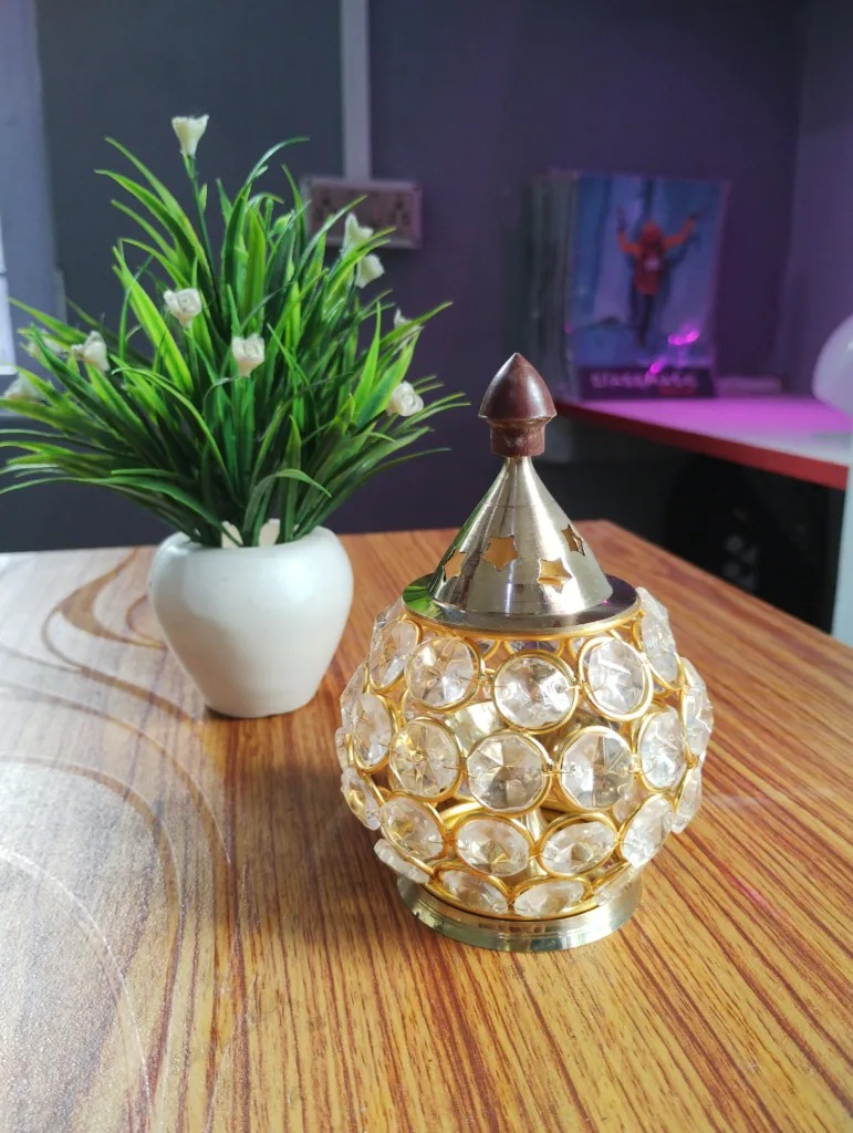Crystal Matki For Home Decor