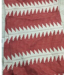 Dabra Alliance Pillow Cover Cream And Red Colour Printed Set Of 2