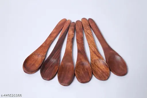 Urban Vibe Handicrafts Wooden Spoon Pack Of 13