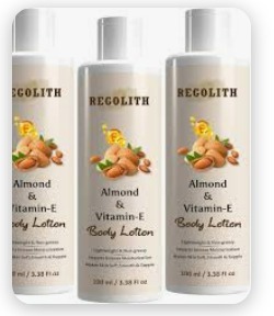 Regolith Almond Vitamin E Body Lotion 100Ml Pack Of 3