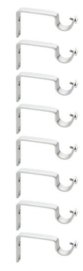 Stainless Steel 4 Pair Curtain Bracket