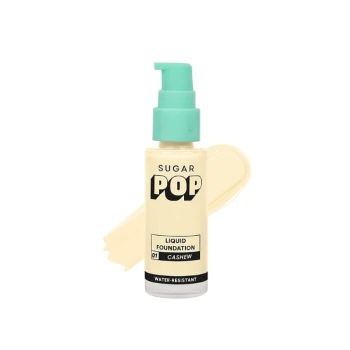 Sugar Pop Liquid Foundation 01 Cashew 30Ml