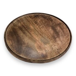 Pizza Plate Brown Color