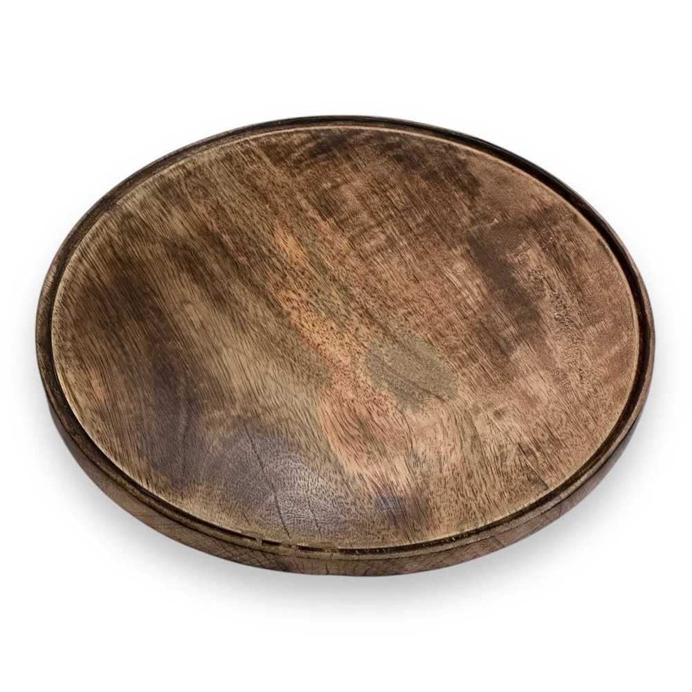 Pizza Plate Brown Color