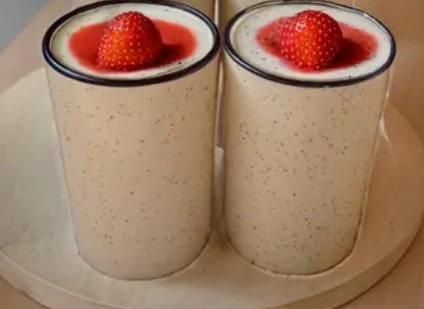 Ceramic Water Or Juice Glass Set Of 2
