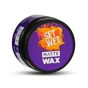 Set Wet Hair Wax For Men to Matte Wax60G