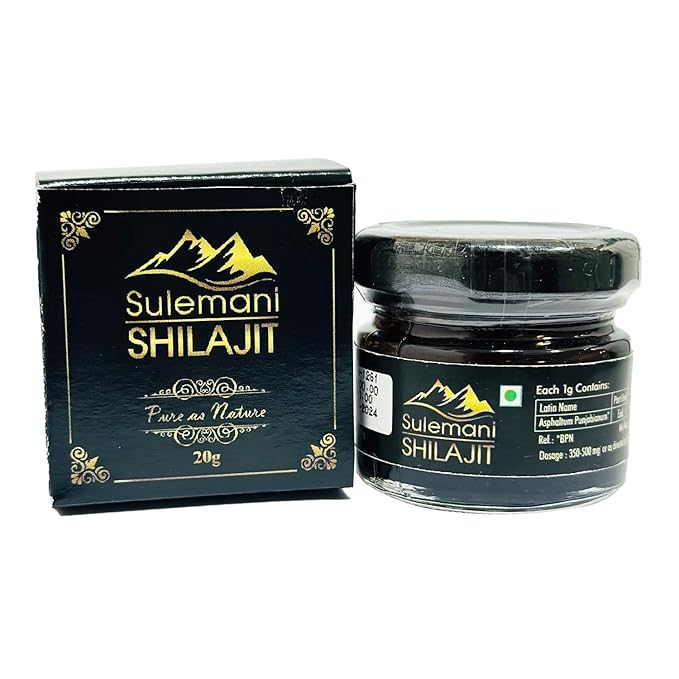 Hakim Suleman S Sulemani Shilajit For Strength20 Gm