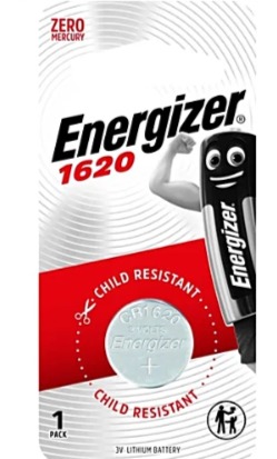 Energizer Lithium Coin Battery to Cr16203V1 Pc