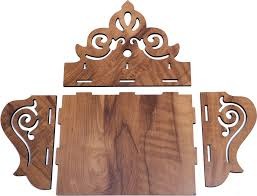 Jupica International Solid Wood Home TempleHeight8PretoAssembled