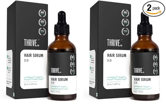 Thrive Hair Growth Serum 2Point0 For Hair Growth 50Ml Pack Of 2
