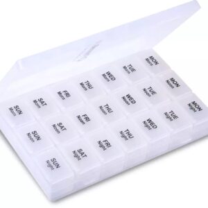 Pharmeasy Pill Box Organizer White