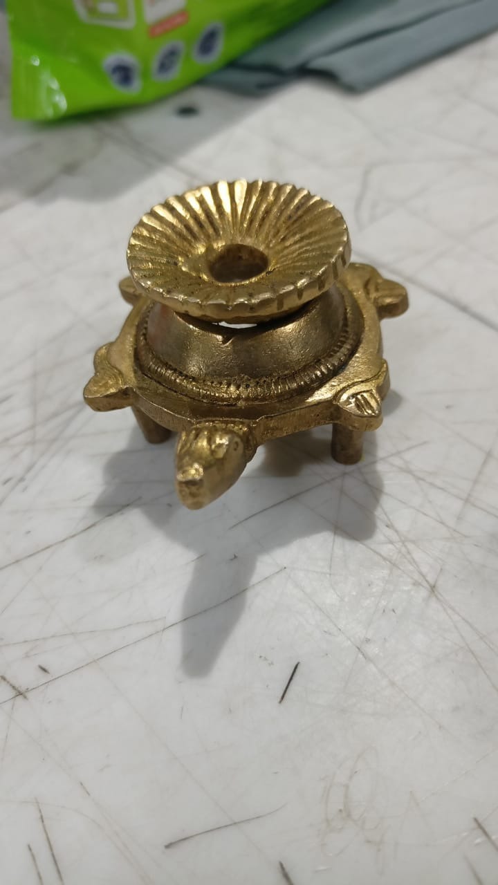Shank Stand Modern Pooja Samagri Pack Of 2