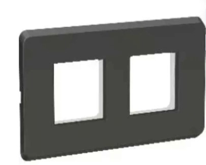 Philips Switches And Sockets Grid And Cover Grid And Cover 4 Modules Coke Grey