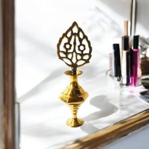 Blissful Decor Brass Surma Dani Handi Pot Golden Color