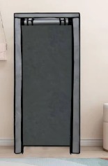 Grey And Black Color 7 Layer Rack Shoe Cover