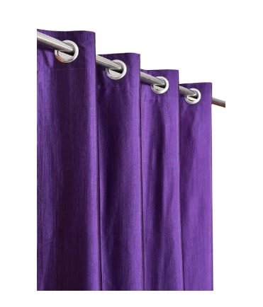 Dark Purple Color Curtains 7 Feet