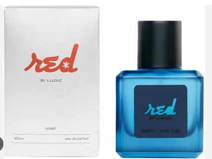 Red By Ludic Coast Fragrance For Men 100Ml