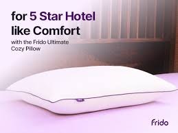 Frido Ultimate Cozy Pillow White