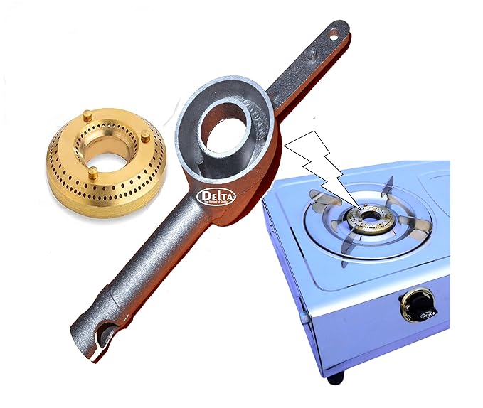 Gas Stove Rings Golden Pack Of 3