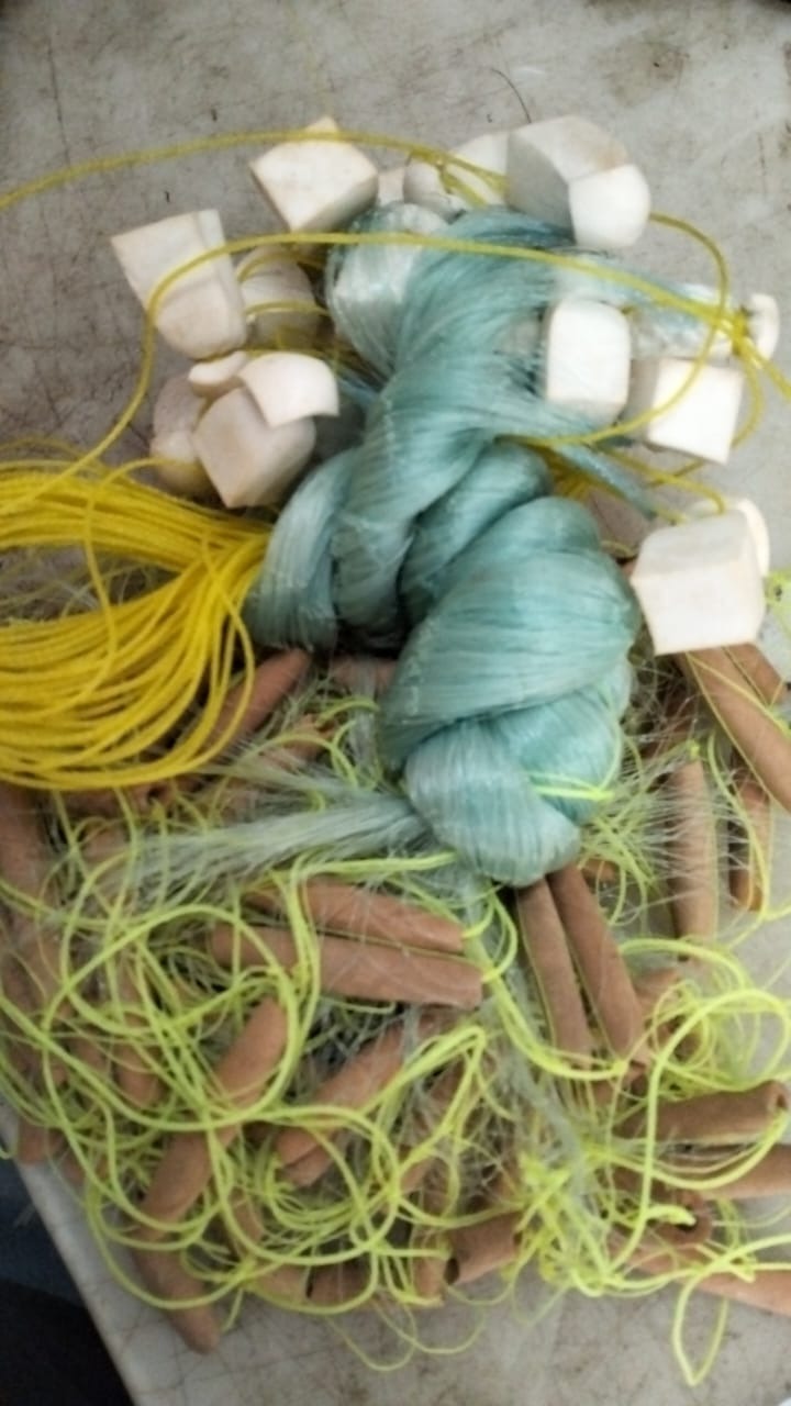 Finger Gill Net For Small Fish 50 Feet Down Length