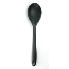 Food Grade Silicone Spoon Black