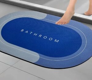 Sky Color Bathroom Mat
