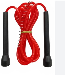 Red And Black Colour Skipping Rope
