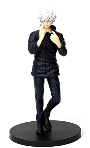 Rvm Toys Anime Jujutsu Kaisen Gojo Satoru Action Figure 20 Cm Office Study Table Toy For Fans