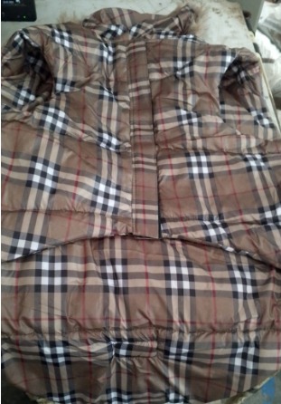 Dog Jacket Winter Coat With Fur Collar Brown