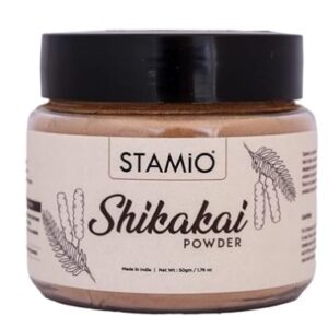Stamio Shikakai Powder For Hair Wash Pack Mask Diy 50 Gm